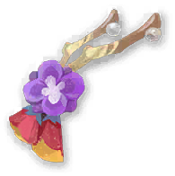 陈旧纸花头饰